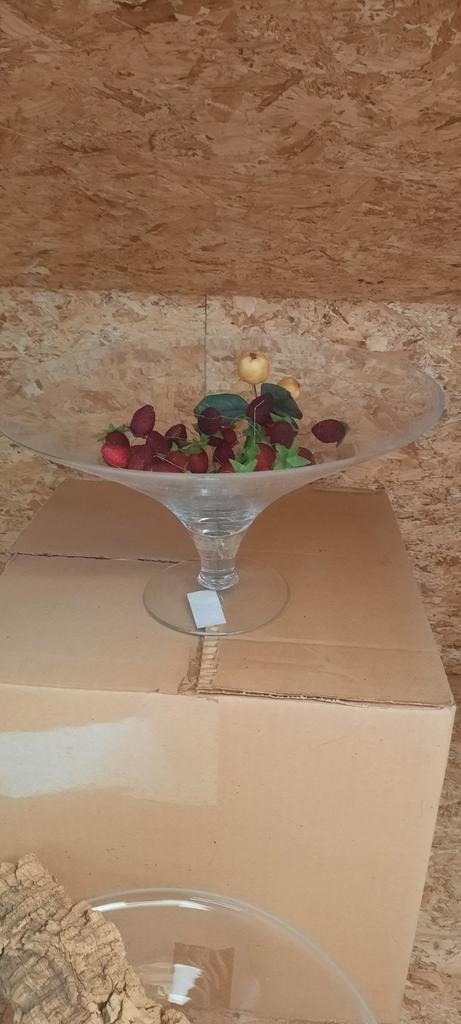 Decoratieve  glazen schalen, Huis en Inrichting, Ophalen