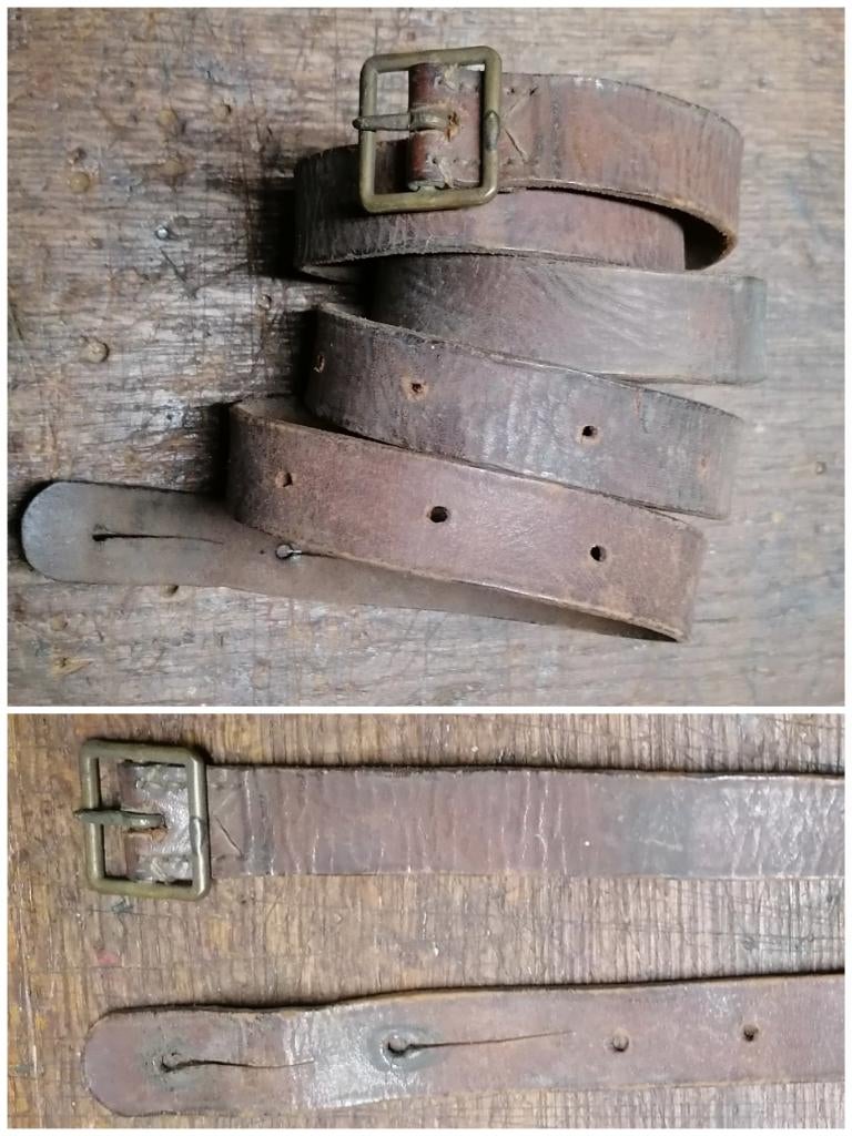 Bretelle sangle gourde militaire ww1 ww2, Collections, Envoi, Autres, Autres types