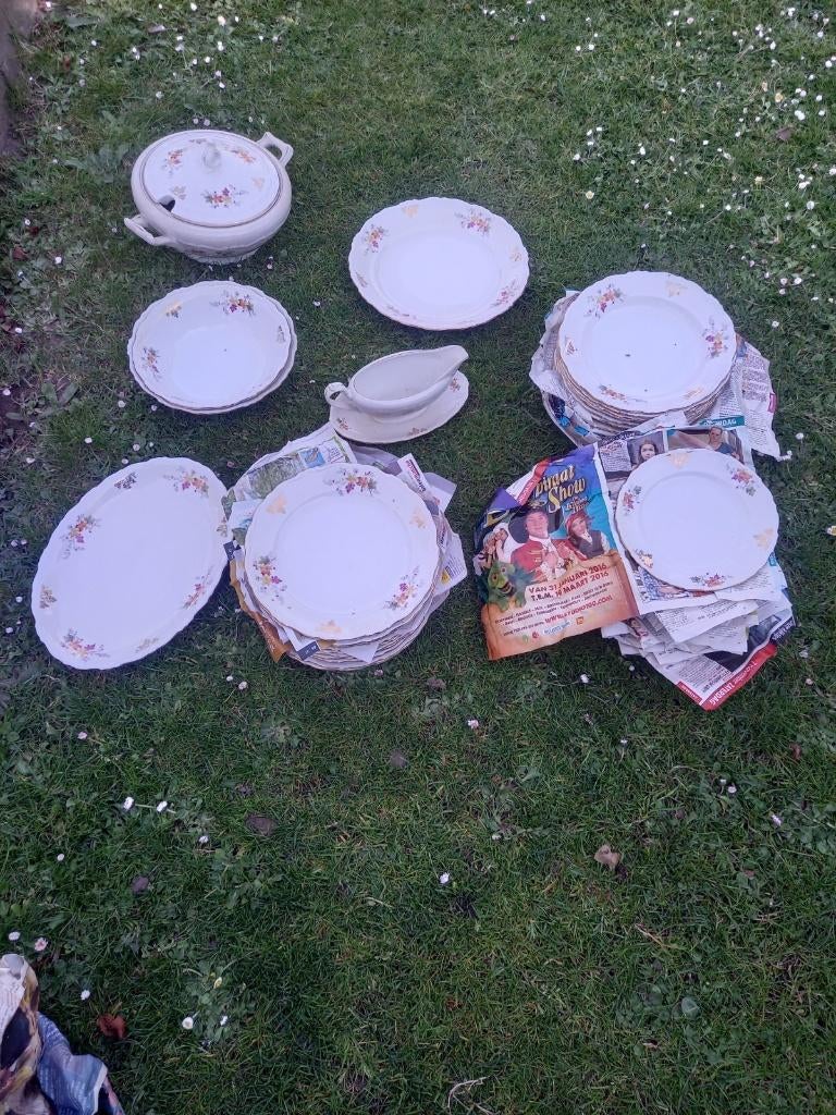 antiek servies, Antiek en Kunst, Ophalen