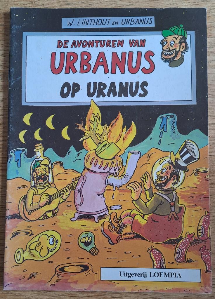 4 - Urbanus op Uranus, Boeken, Gelezen, Linthout en Urbanus, Eén stripboek, Ophalen of Verzenden
