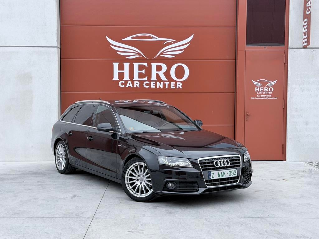 Audi A4 1.8TFSI Avant S-Line Benzine Euro 5 !, Auto's, Audi, Voorwielaandrijving, Euro 5, 140 g/km, Zwart