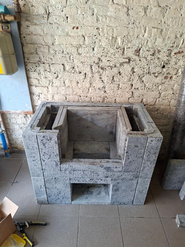 TULIKIVI, Huis en Inrichting, Kachels, Ophalen, Houtkachel, Zo goed als nieuw, Vrijstaand