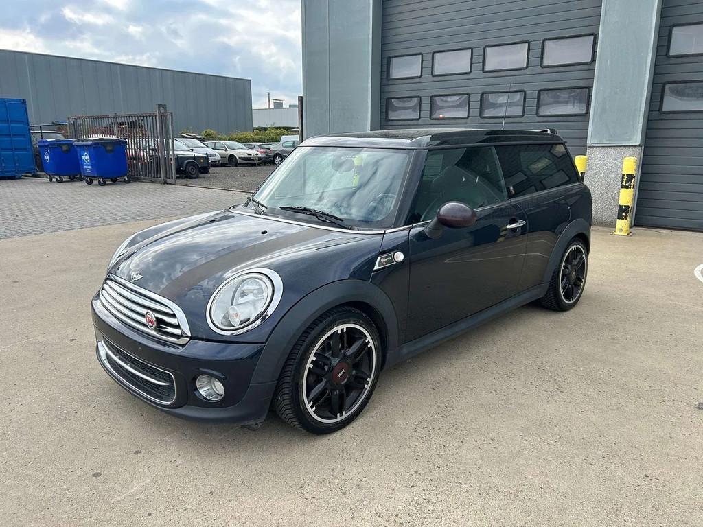 MINI Clubman Cooper D 50 jaar hampton uitvoering zie foto's, Auto's, Mini, Euro 5, Gebruikt, 4 cilinders, Zwart
