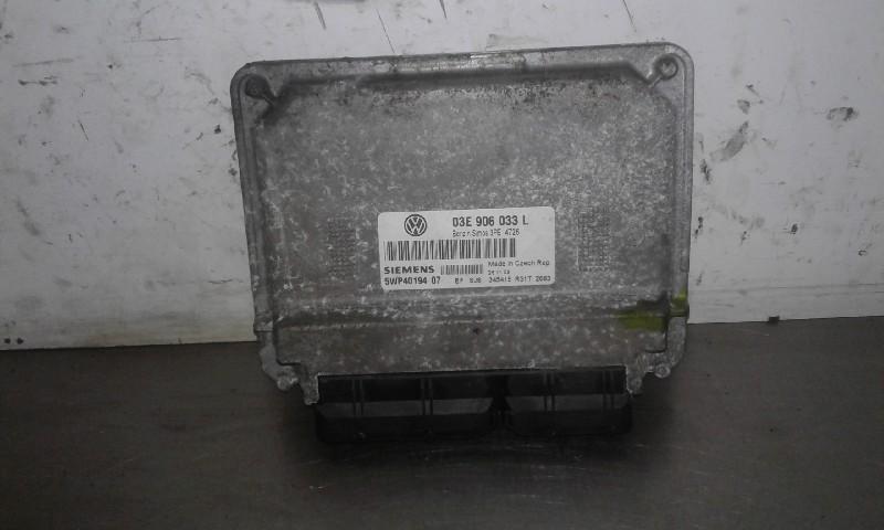 CALCULATEUR MOTEUR ECU Polo IV (9N1 / 2/3) (|03E906033L|), Dhr. J. Ham, Volkswagen, Administratie@autoham.nl, Utilisé