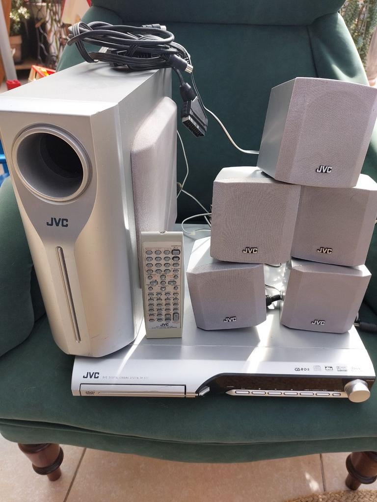 Home cinéma JVC, JVC, Enlèvement, Utilisé, Système 5.1