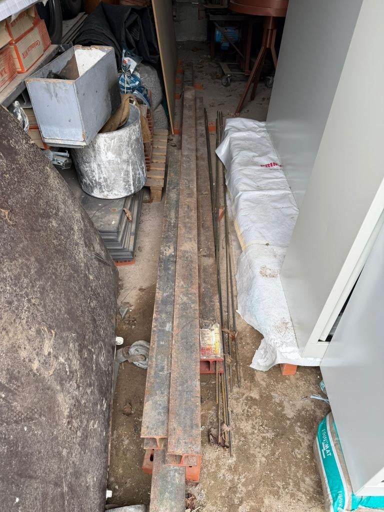 HE100B stalen profiel / poutrel / steunbalk, Doe-het-zelf en Bouw, Metalen, Ophalen, Nieuw, IJzer