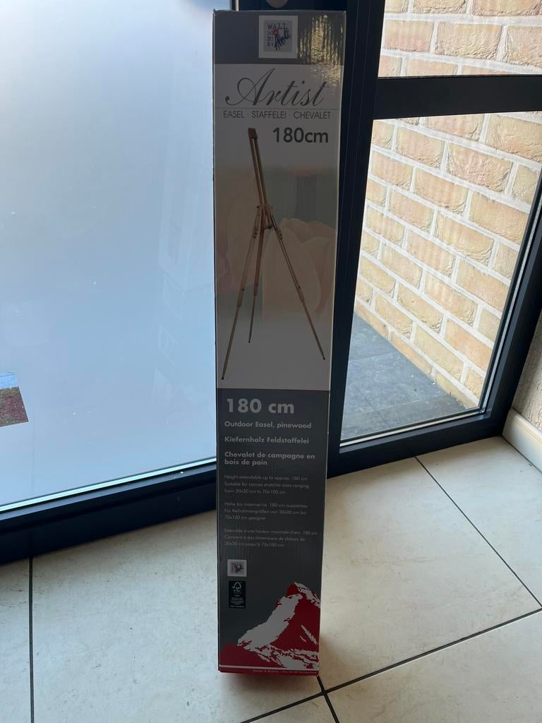 houten schildersezel, Hobby en Vrije tijd, Ophalen, Zo goed als nieuw