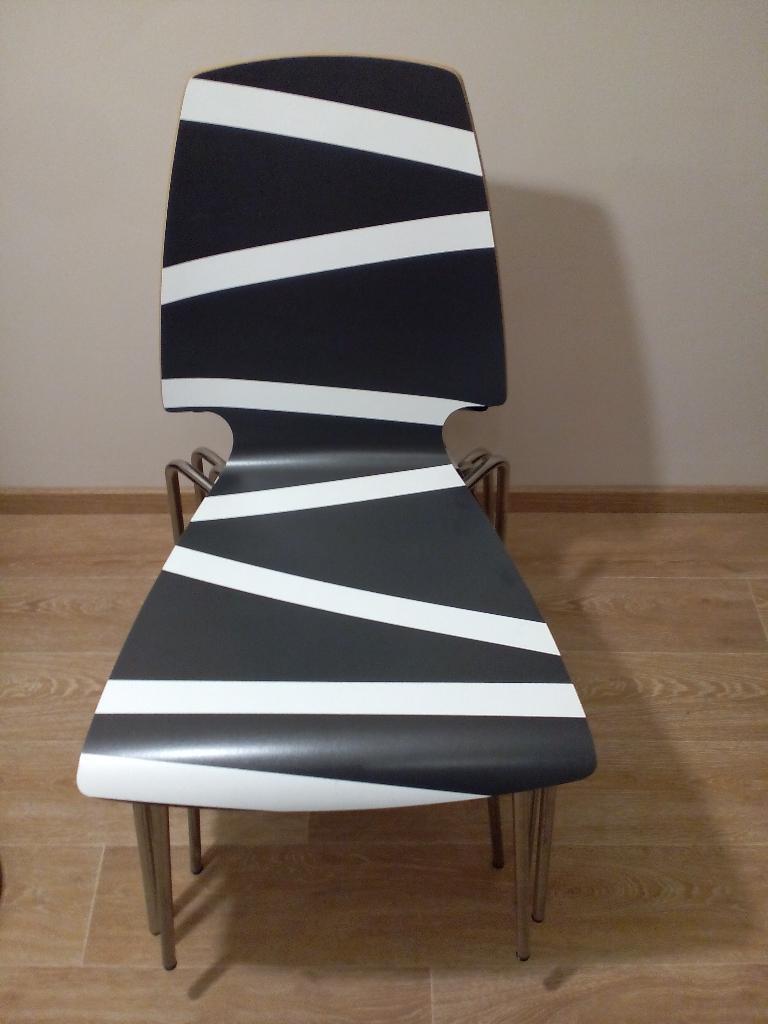 4 Ikea stoelen, Huis en Inrichting, Stoelen, Ophalen, Overige kleuren, Zo goed als nieuw, Vier