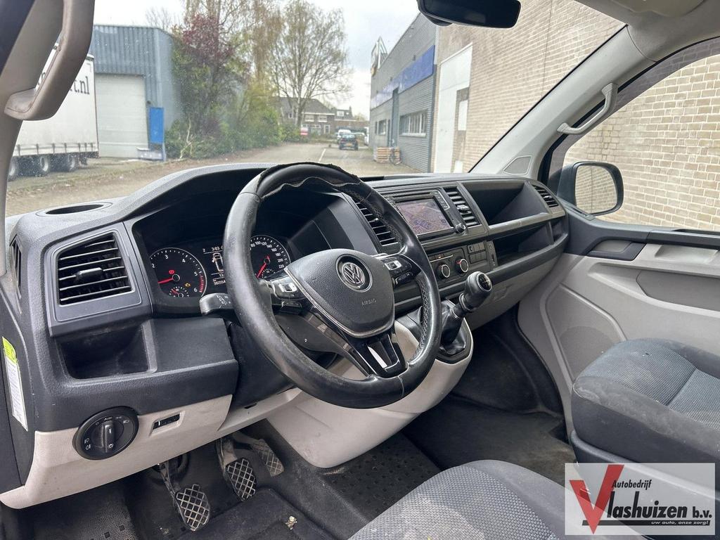 Volkswagen Transporter 2.0 TDI L2H1 Comfortline | € 6.950,-, Auto's, Bestelwagens en Lichte vracht, Parkeersensor, Zwart, Bedrijf
