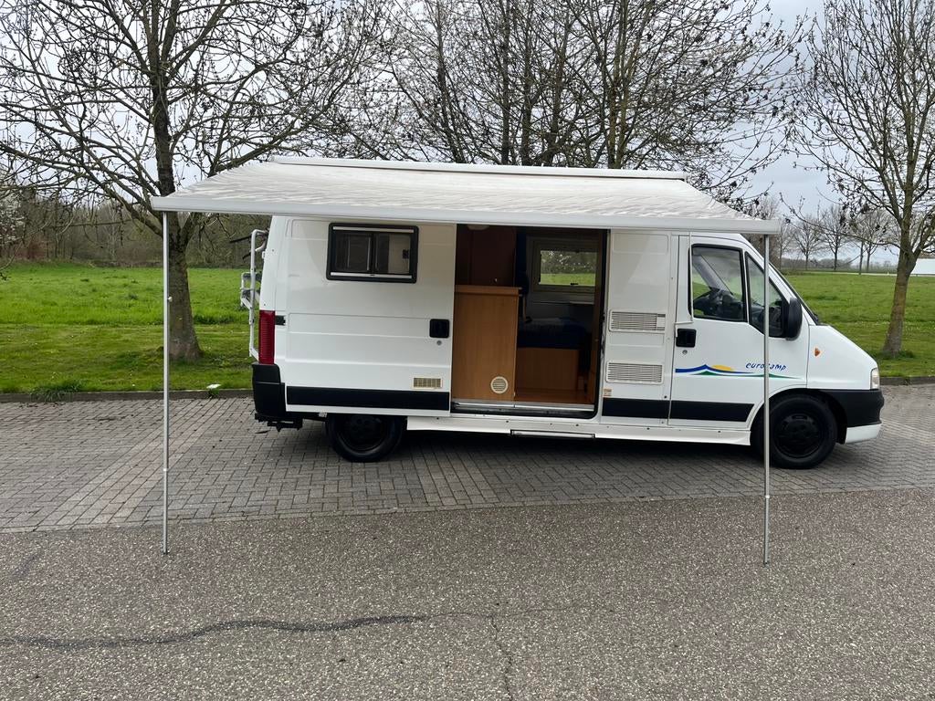 Trigano Eurocamp originele fabrieks camper 2003, Caravans en Kamperen, Mobilhomes, Overige merken, Fiat, Tot en met 2, Cassettetoilet