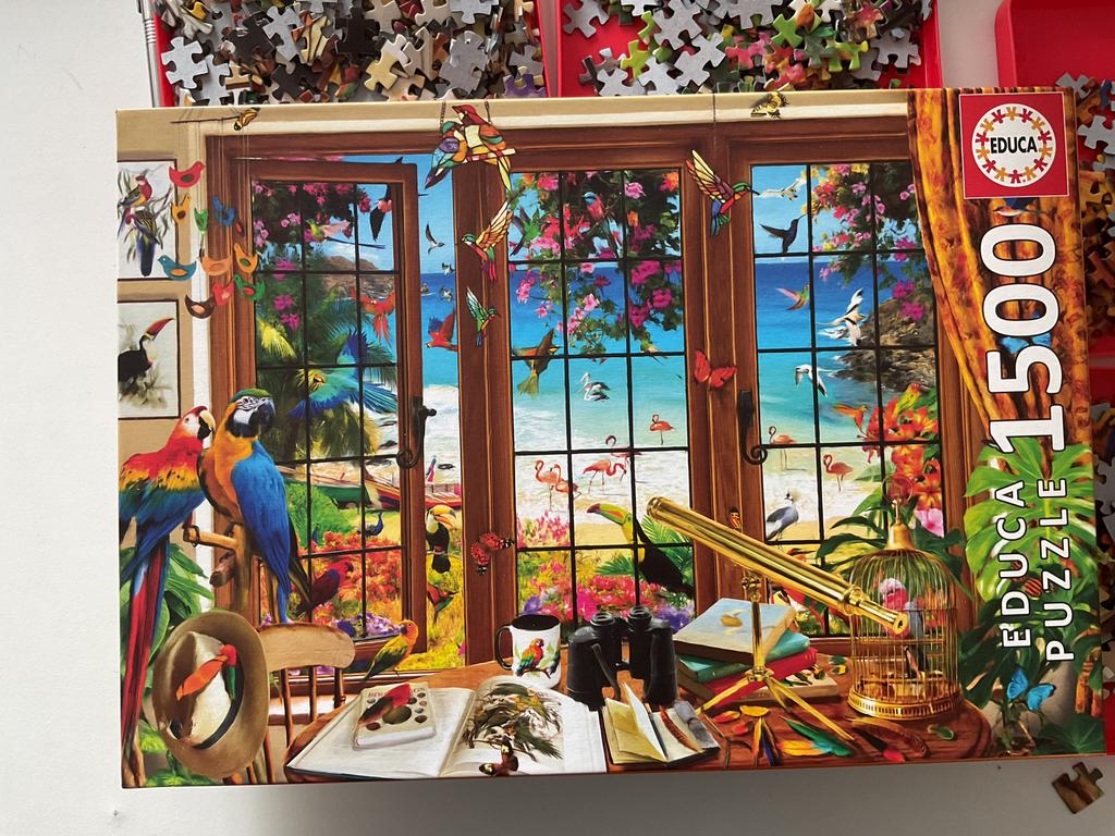 Puzzle Educa 1500 pièces, Enlèvement ou Envoi, 500 à 1500 pièces, Utilisé, Puzzle