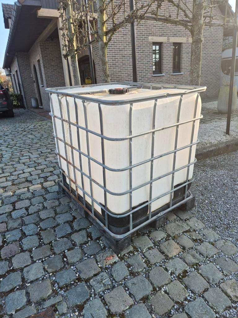 Ibc vat 1000l, Ophalen