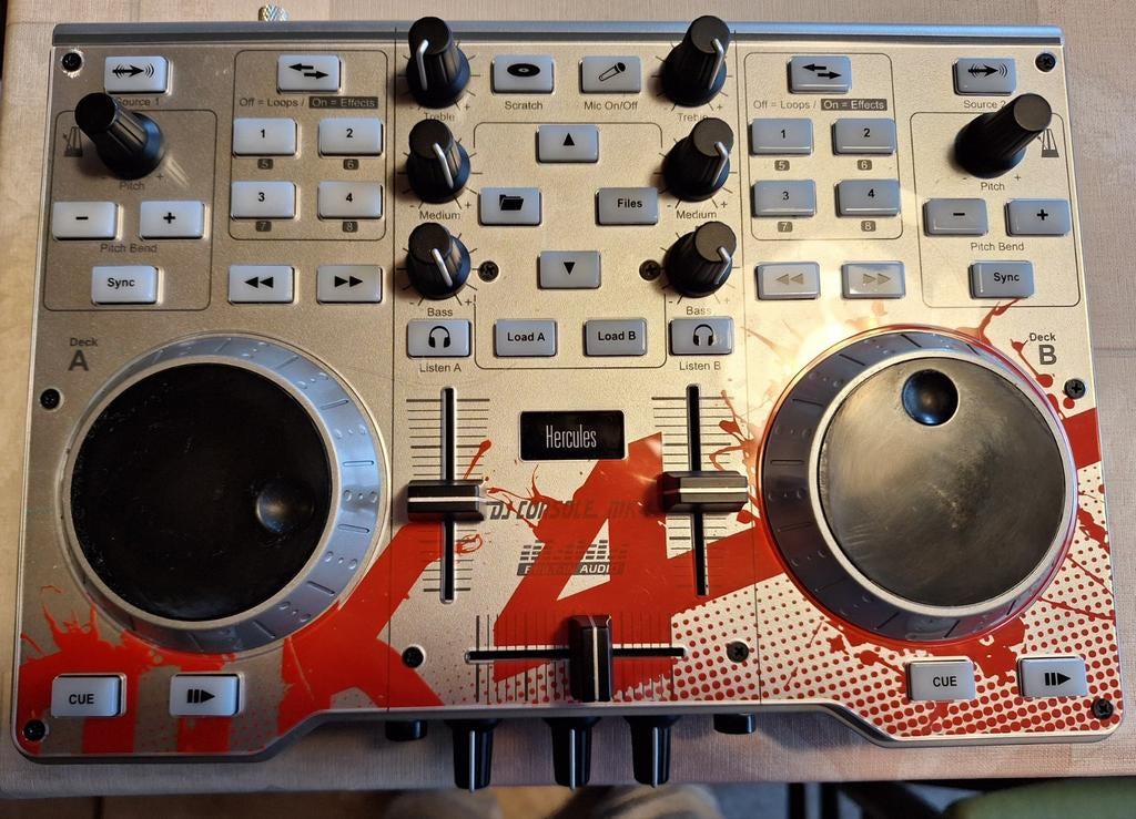 DJ console Hercules, Enlèvement