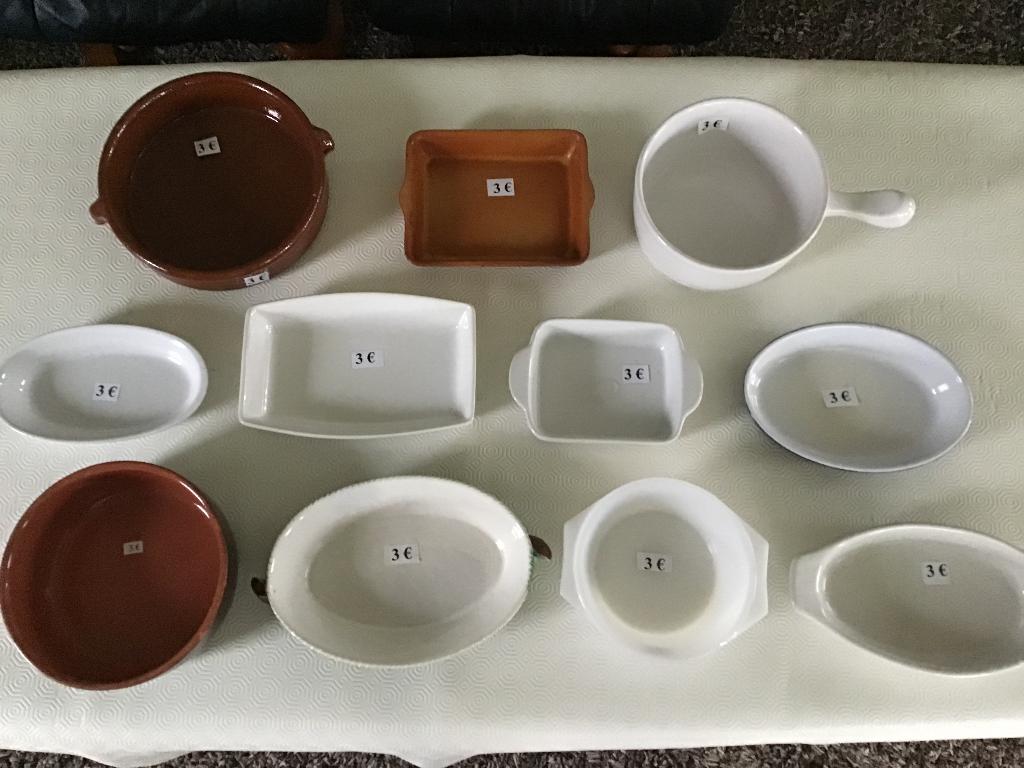 11 plats à four à 3 euros par plat, Maison & Meubles, Enlèvement ou Envoi, Comme neuf