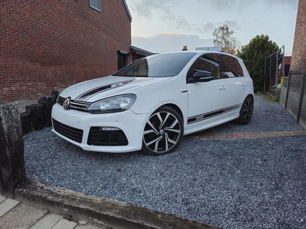 Golf 6 R20, Auto's, Volkswagen, Voorwielaandrijving, Euro 5, Wit, Handgeschakeld