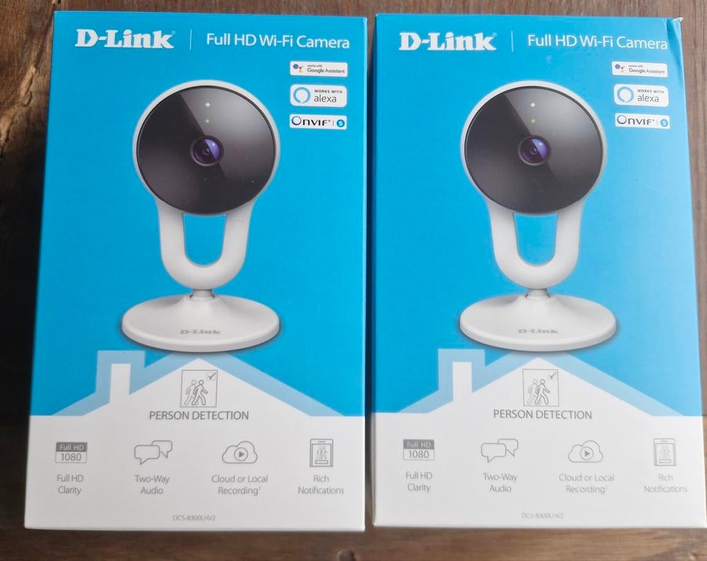 Set de 2 Camera WiFi (D-Link DCS-8300LHV2), Enlèvement ou Envoi