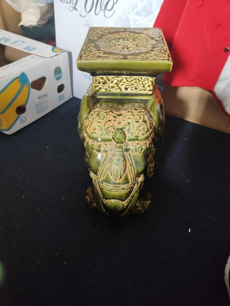 Stenen planten tafel, Ophalen