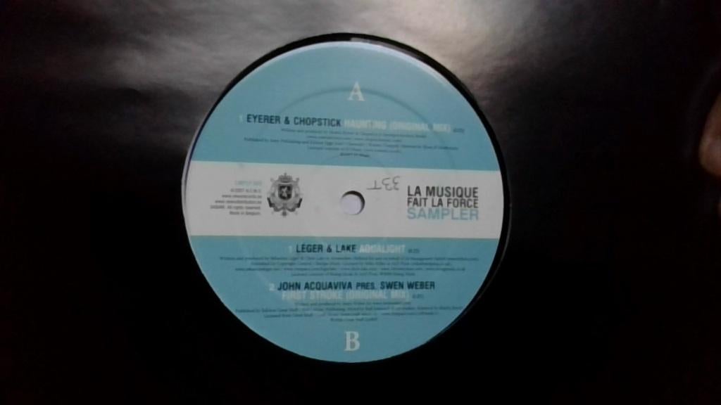VA. SAMPLER LMFLF 005, Cd's en Dvd's, Vinyl | Dance en House, Ophalen of Verzenden, Zo goed als nieuw, 12 inch, Techno of Trance