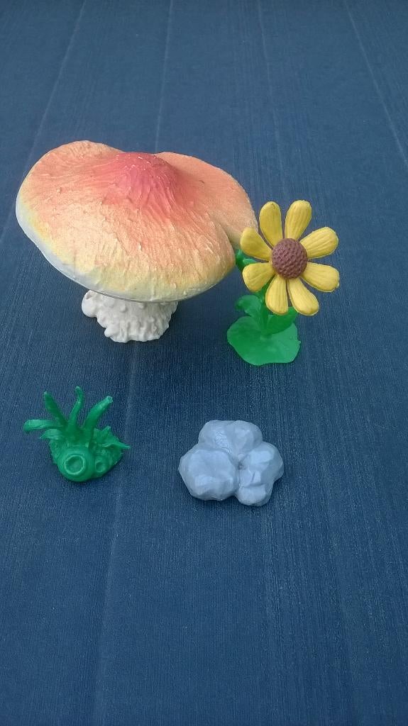 Set de jeu Schtroumpf : Old Style Mushroom 4.0060, Enlèvement ou Envoi, Utilisé, Autres Schtroumpfs, Maison ou Attribut