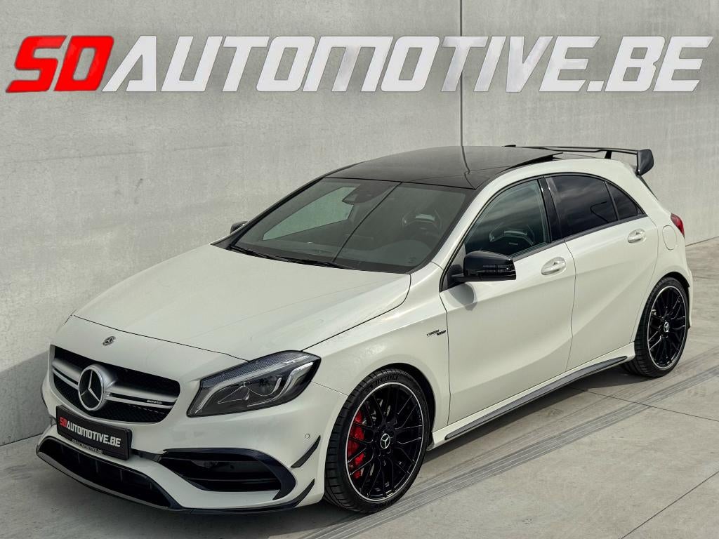 Mercedes A45 AMG ** RECARO / PANO / AERO PACK / HAR KARDON**, Auto's, Automaat, 4 cilinders, https://public.car-pass.be/vhr/76a2e9ce-ecdf-4a11-a037-7dc9b2679a43