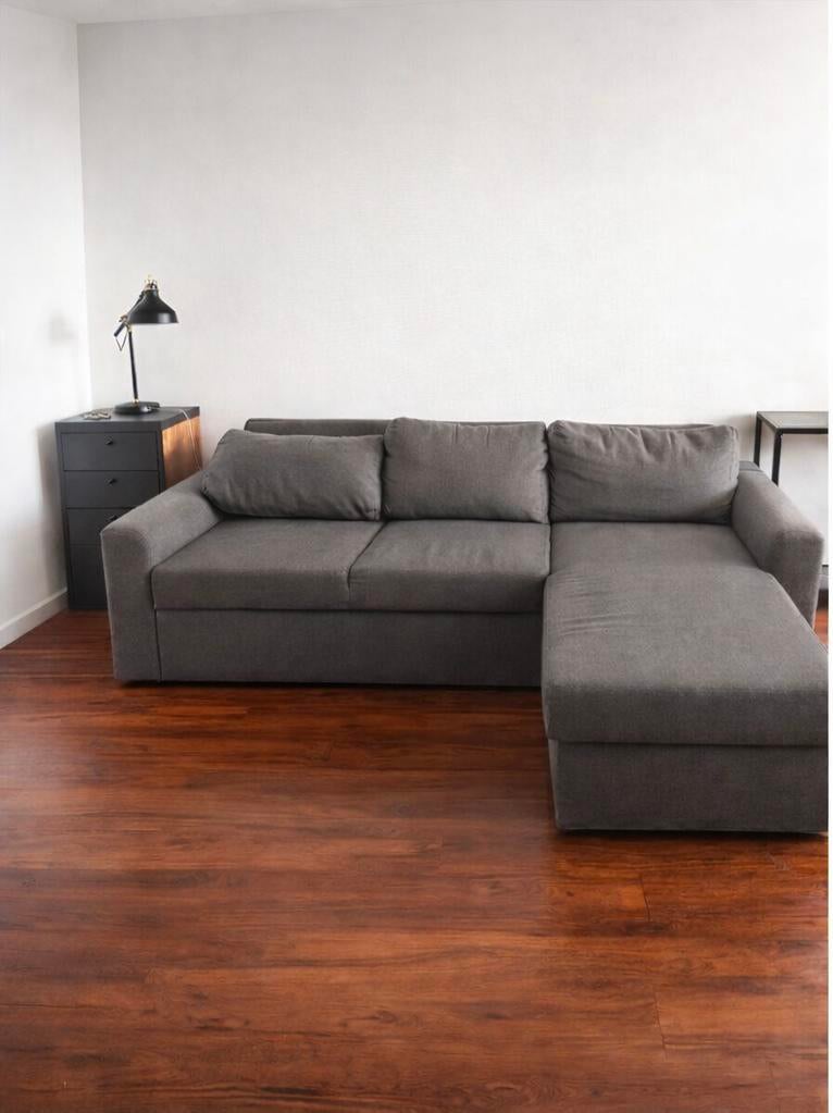 Moderne zetelbed met opbergruimte – 3 zitplaatsen, Ophalen, Gebruikt