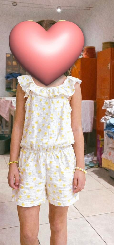 Lot deux combi short okaidi 14 ans, Enlèvement, Comme neuf, Fille, Robe ou Jupe