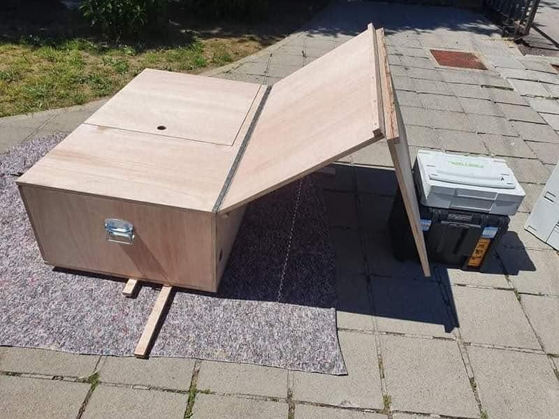 Module sur pied   + matelas, Enlèvement