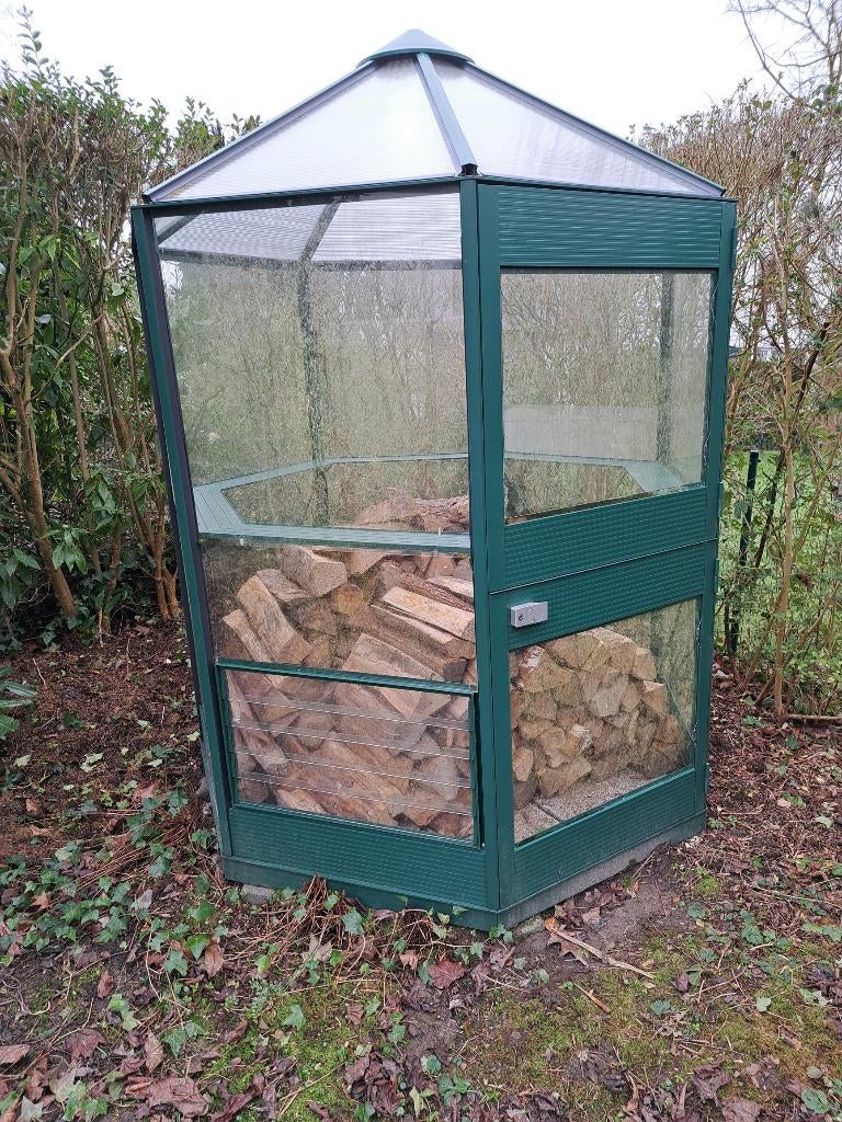 Serre de jardin, Jardin & Terrasse, Serres, Utilisé, Serre, Aluminium, Verre, Enlèvement