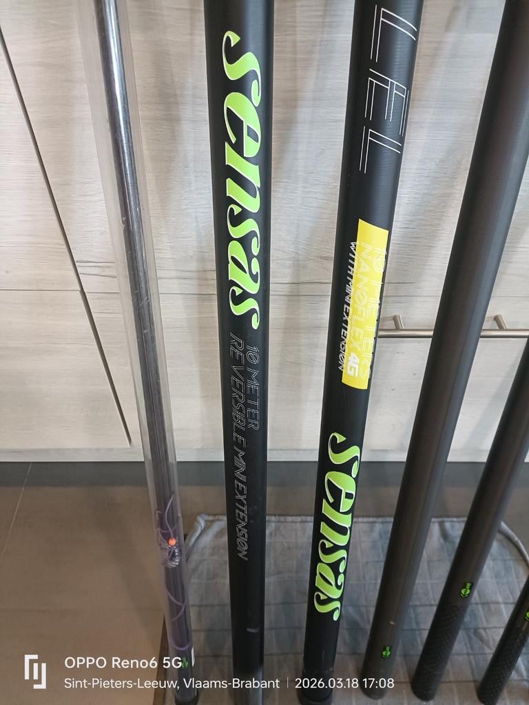 Sensas Parallel Carp 10M met Pulla, Watersport en Boten, Ophalen