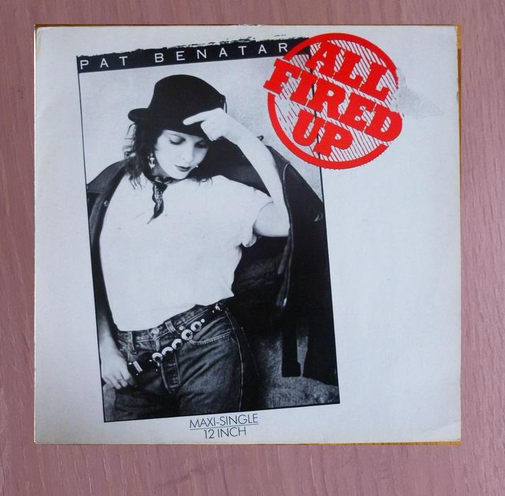 12" Maxi -  Pat Benatar ‎– All Fired Up, Cd's en Dvd's, Vinyl | Rock, Ophalen of Verzenden, Gebruikt, 12 inch, Poprock
