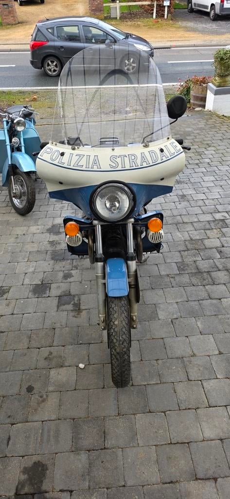 Moto Guzzi Polizia 1977, Vélos & Vélomoteurs, 500 cm³, Autres marques
