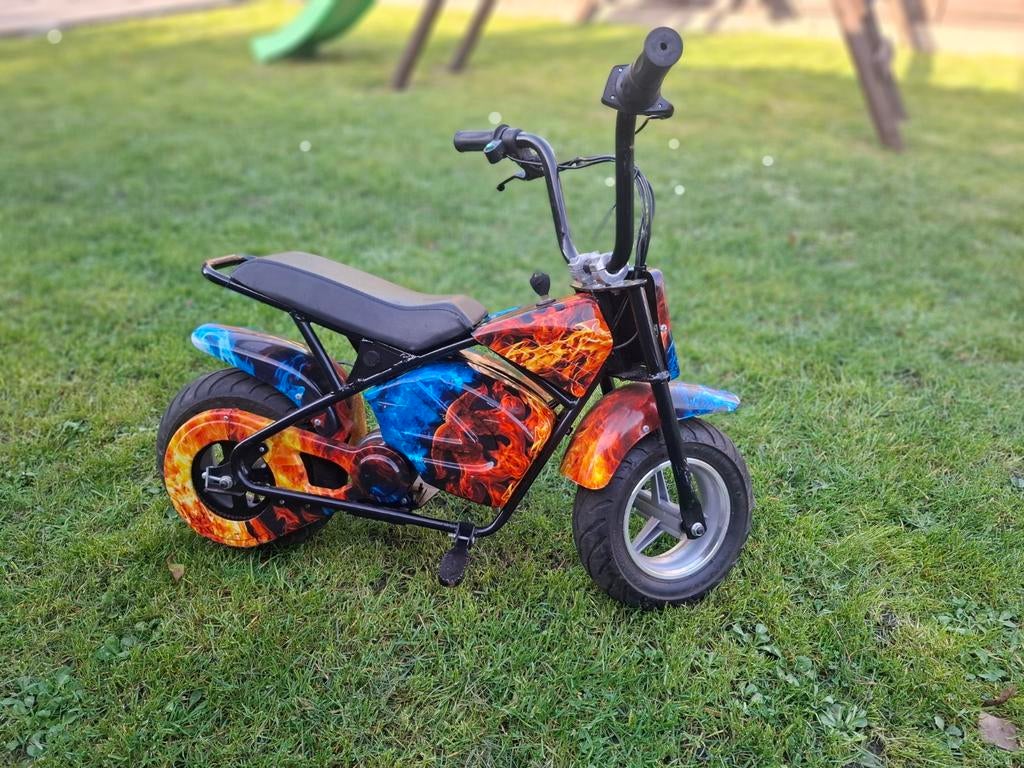 Dirt bike électrique enfant 49cc, Vélos & Vélomoteurs, Enlèvement, Comme neuf, Dirt Bike