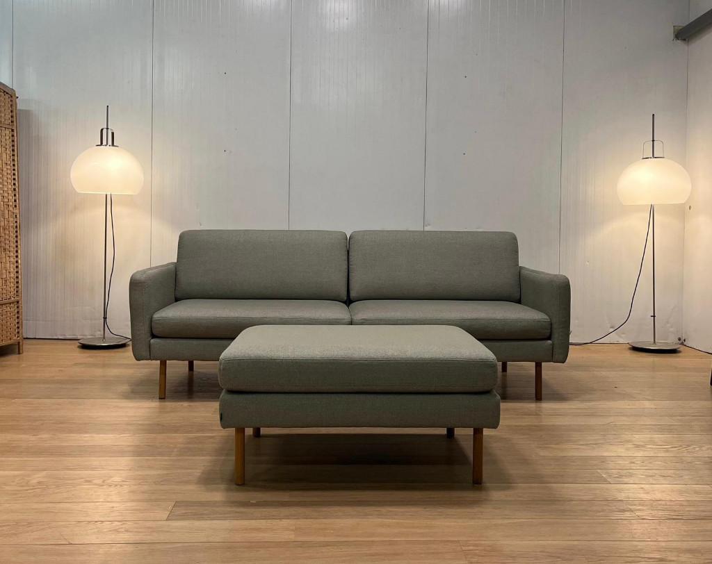 ÉTAT NEUF Bolia Scandinavia + garantie – PN: 3.000€, Maison & Meubles, Enlèvement ou Envoi, 200 à 250 cm, Banc droit, Comme neuf