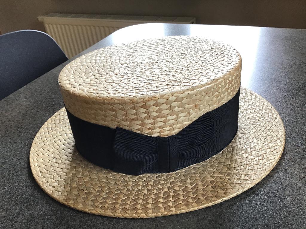 Antieke Strooien hoed mannen maat 6/59., Kleding | Heren, Hoeden en Petten, Ophalen, Hoed, Zo goed als nieuw, 58 of 59 cm (L, 7¼ of ⅜ inch)