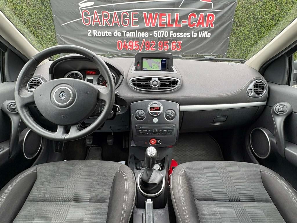 Renault Clio Break 1.5Dci Prête à Immat/Gps...Garantie 1an!, Voorwielaandrijving, Euro 5, Stof, Zwart