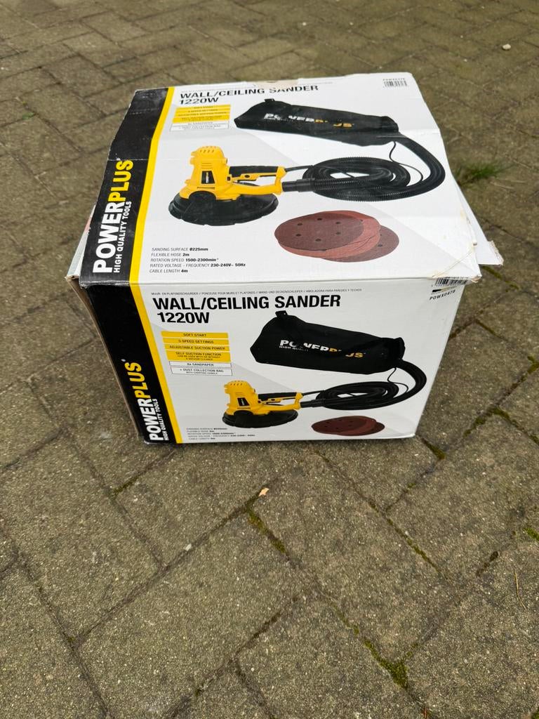 Schuurmachine Powerplus, Bricolage & Construction, Outillage | Ponceuses, Enlèvement, Comme neuf
