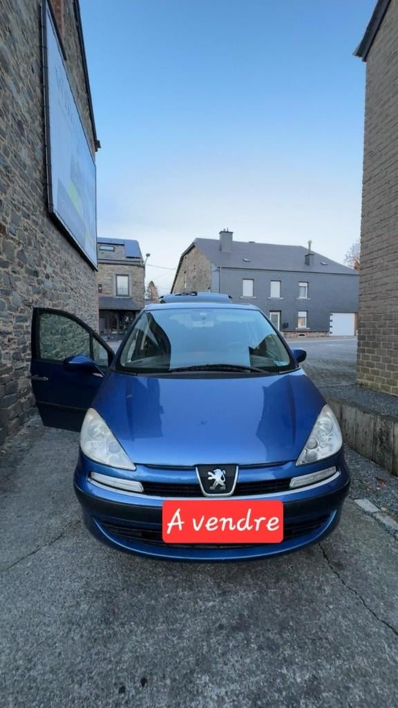Peugeot 807, Auto's, Peugeot, Automaat, Blauw, 5 deurs, Particulier
