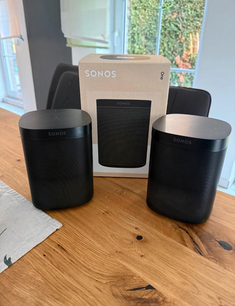 2x Sonos One Gen 2, Ophalen of Verzenden, Zo goed als nieuw, Sonos