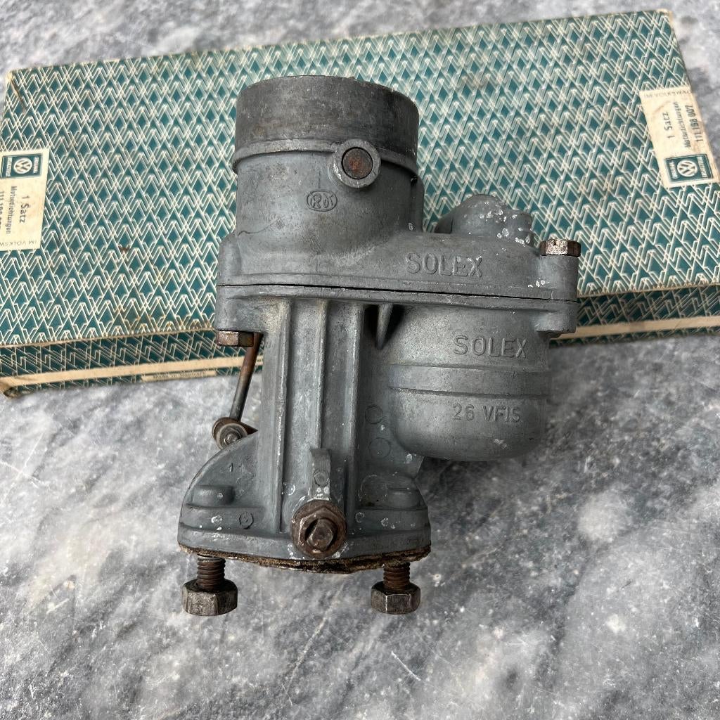 VW Solex 26VFIS 26 VFIS 25 pk carburateur met gesplitst raam, Auto diversen, Auto-accessoires, Gebruikt, Ophalen of Verzenden