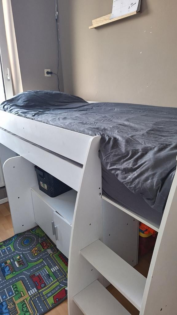 Kinderbed hoogslaper, Kinderen en Baby's, Kinderkamer | Stapelbedden en Hoogslapers, Ophalen, Hoogslaper