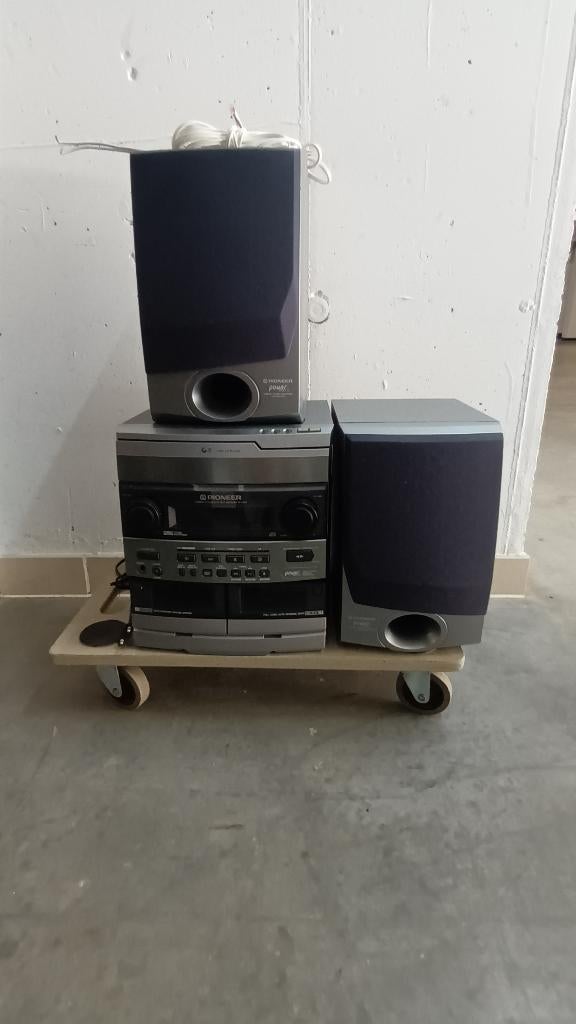 Chaîne Hi-Fi Vintage PIONEER Avec Meuble – Bon état, Lecteur CD Inclus