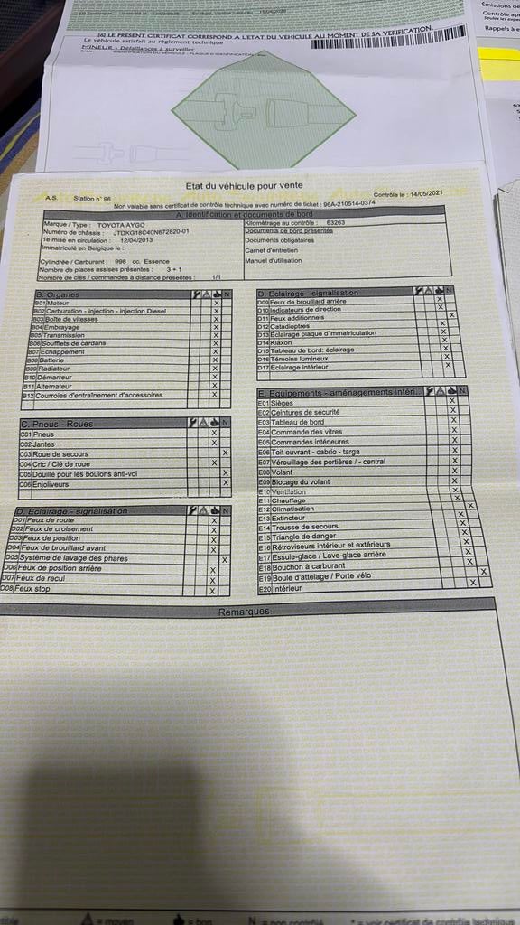 Toyota Aygo, Autos, Euro 5, Achat, 998 cm³, Boîte manuelle