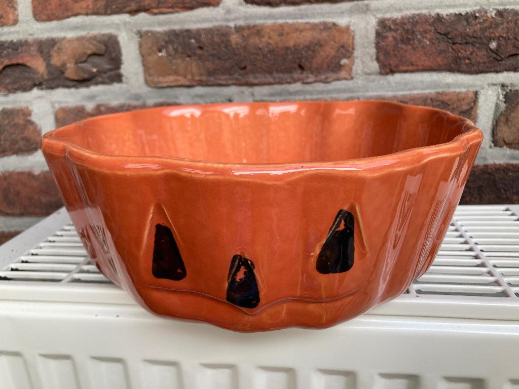 Pompoenkom, Ophalen of Verzenden, Zo goed als nieuw, Kom(men)