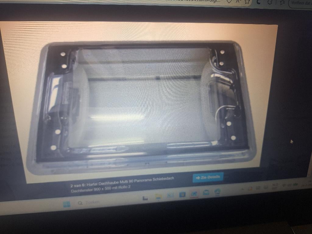 Camper Dakluikkoepel Hartal Multi 900*500, Caravans en Kamperen, Mobilhomes, Particulier, Dakluik