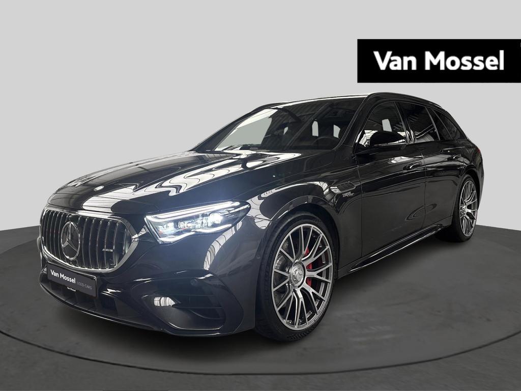 Mercedes-Benz E 53 AMG HYBRID 4MATIC+ Estate + PANO DAK + SU, Auto's, Mercedes-Benz, Automaat, Stof, Gebruikt, Plug-in hybride