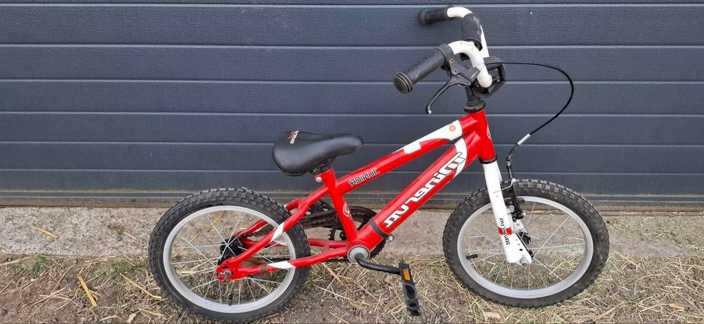 Vélo bmx enfant, Enlèvement