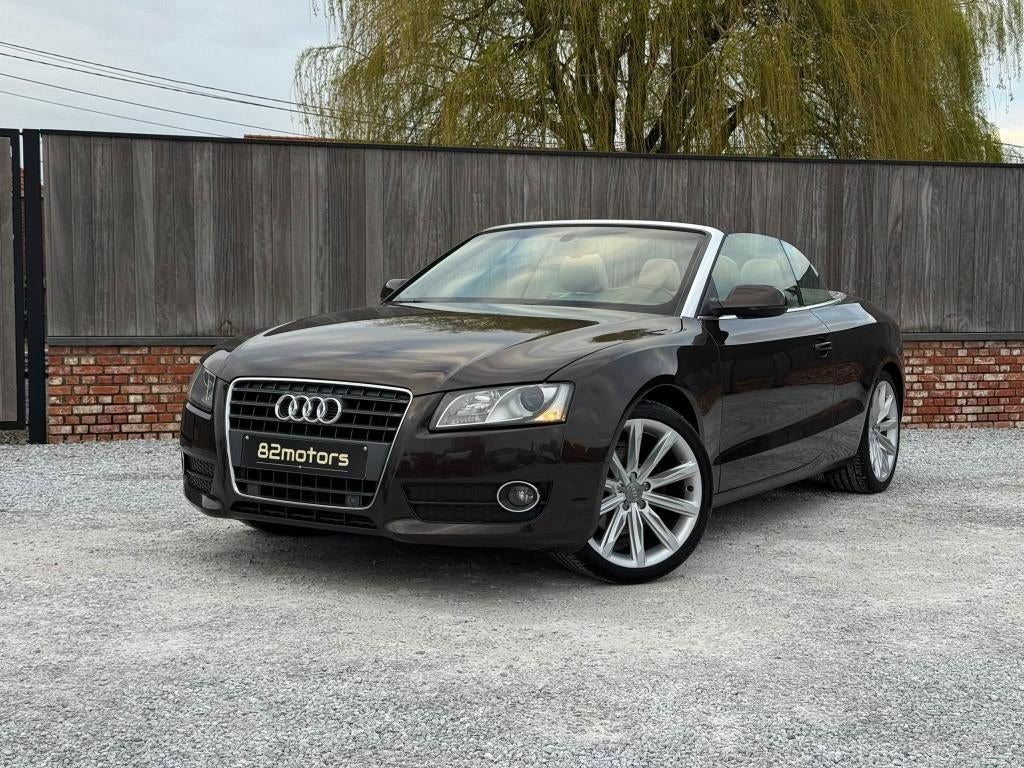 Audi A5 Cabriolet 2.0 TFSI/Tiptronic/Cuir/Bluetooth/PDC, Autos, Cuir, 1730 kg, Achat, 174 g/km