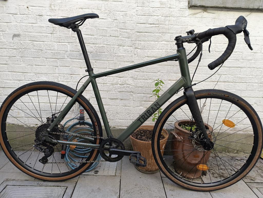 Grind Triban GRVL120 Gravel fiets, Fietsen en Brommers, Gebruikt, 10 tot 15 versnellingen, Overige maten, 57 tot 61 cm