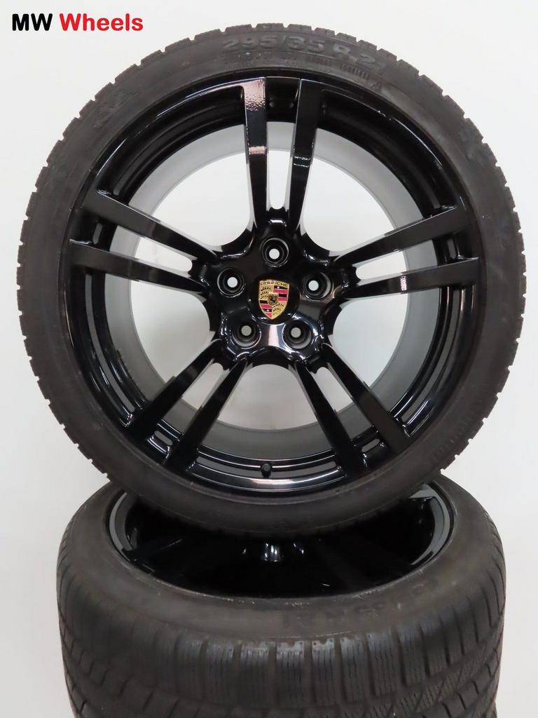 Porsche 21 inch Origineel velgen Cayenne Turbo winterbanden, Gebruikt, 295 mm, -, -