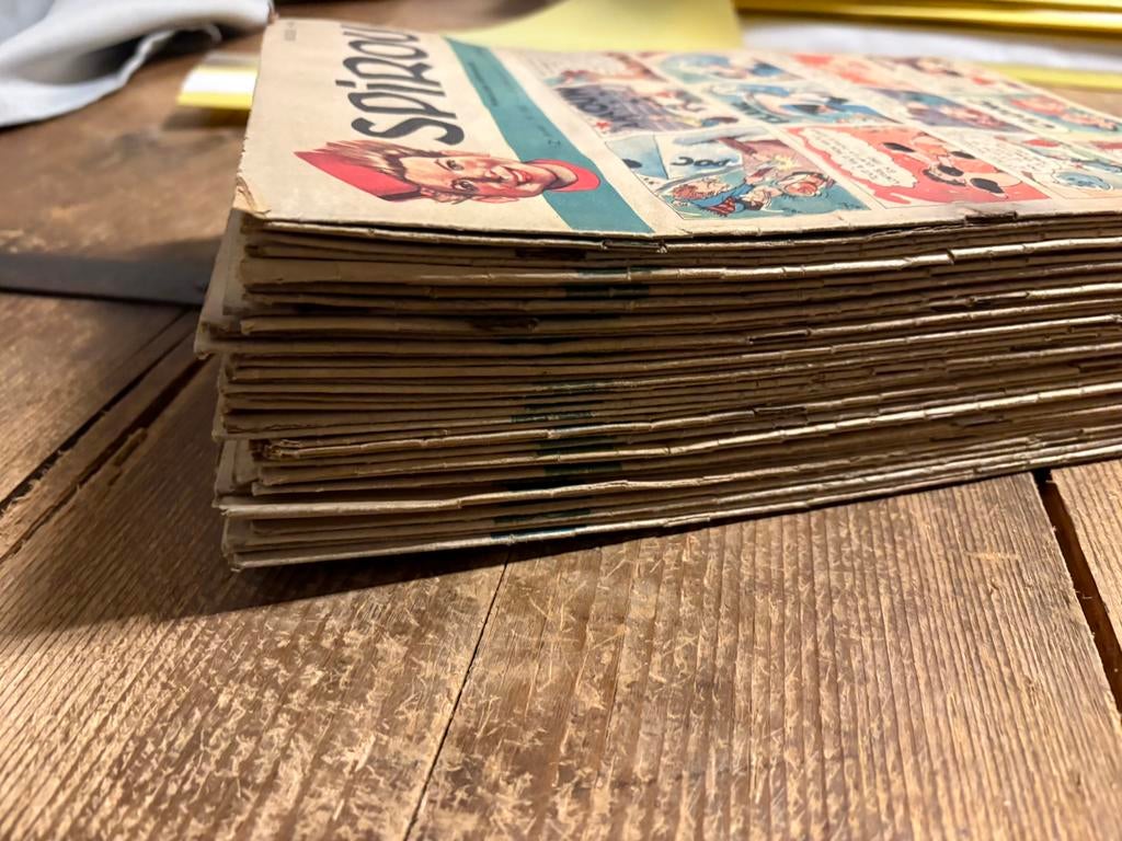 SPIROU HEBDOMADAIRE 1949 - 1948 - 50 -51 en bon etat, Plusieurs BD, Enlèvement ou Envoi, Utilisé